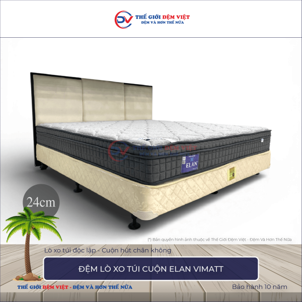 Đệm lò xo túi cuộn Elan Vimatt
